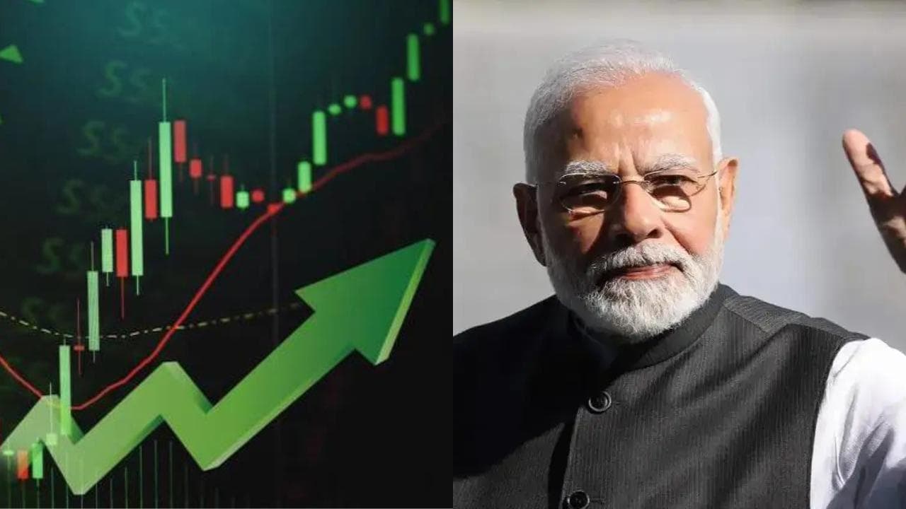 Rupee surged to 83.04 against US dollar after exit poll result